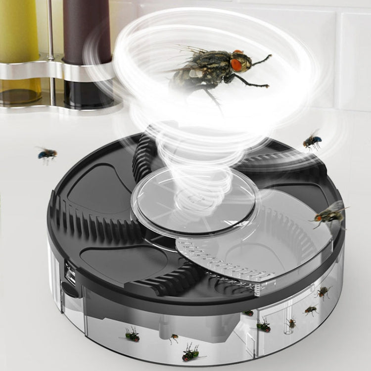 S008 Automatic Fly Killer Silent USB Household Fly Trap, Spec: Charging Type (White) - Repellents by PMC TechLife | Online Shopping South Africa | PMC TechLife | Buy Now Pay Later Mobicred