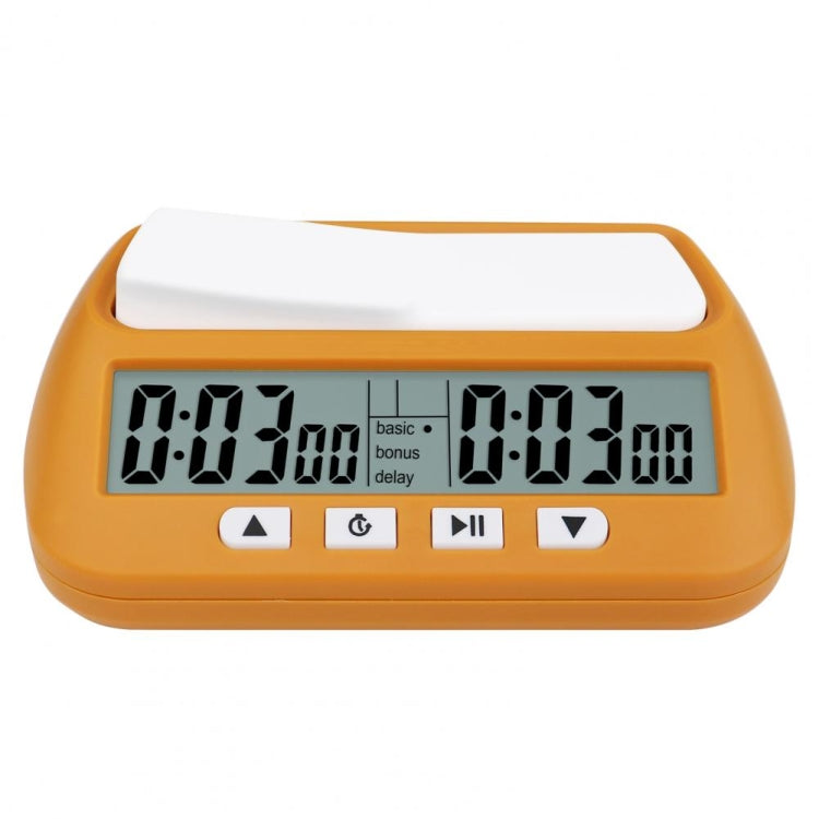 YS YS-902 Chess Timer Chess Clock for Go Tournament(Yellow English Version) - free shipping - PMC TechLife - Order now!