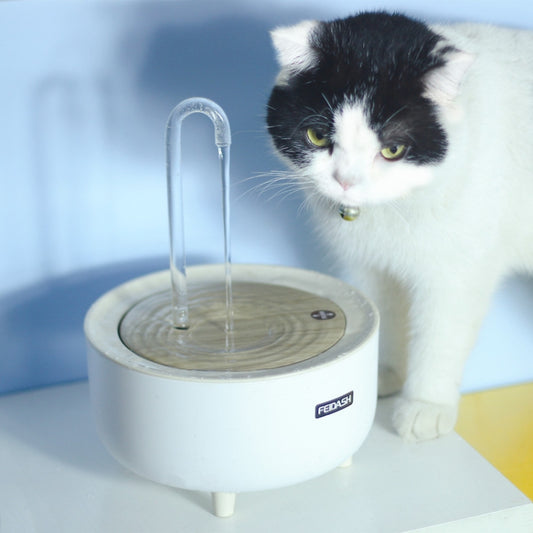 346578 Pets Automatic Circulation Filter Cat Flowing Drinking Fundation, Spec: USB Interface(Crystal Faucet) - Drinking Fountain by PMC Jewellery | Online Shopping South Africa | PMC Jewellery | Buy Now Pay Later Mobicred