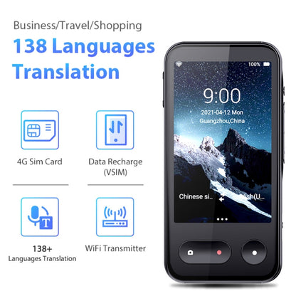 T7 4G Smart Voice / Photo / Recording Translation WIFI Translation Machine Supports 138 Languages -  by PMC Jewellery | Online Shopping South Africa | PMC Jewellery | Buy Now Pay Later Mobicred