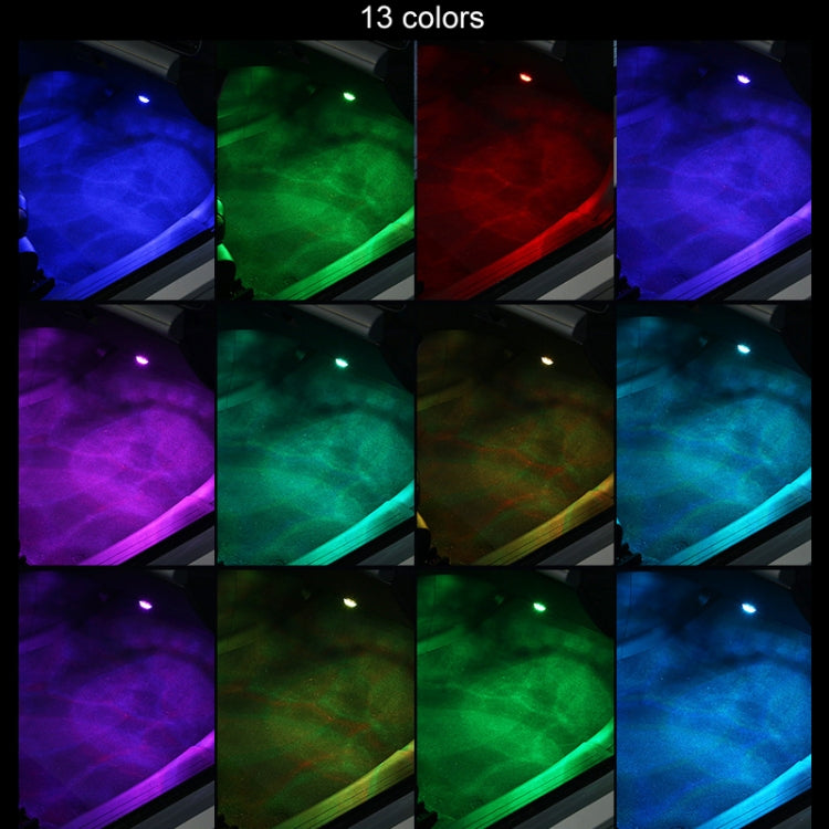 Car Modification Wireless Colorful Remote Control Atmosphere Light, Specification: 2 Lights +1 RC - Atmosphere lights by PMC TechLife | Online Shopping South Africa | PMC TechLife | Buy Now Pay Later Mobicred