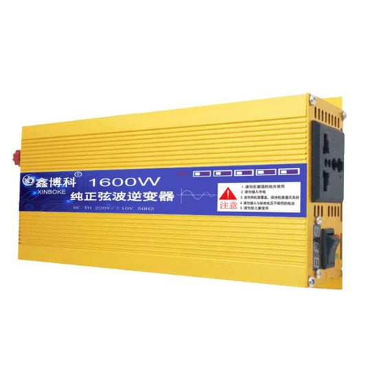 XINBOKE High Power Household Car Sine Wave Inverter 24V 1600W To 220V 800W(Single Display) - Pure Sine Wave by PMC Jewellery | Online Shopping South Africa | PMC Jewellery | Buy Now Pay Later Mobicred