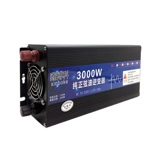 XINBOKE High Power Household Car Sine Wave Inverter 12V 3000W To 220V 1500W(LCD Display) - Pure Sine Wave by PMC Jewellery | Online Shopping South Africa | PMC Jewellery | Buy Now Pay Later Mobicred