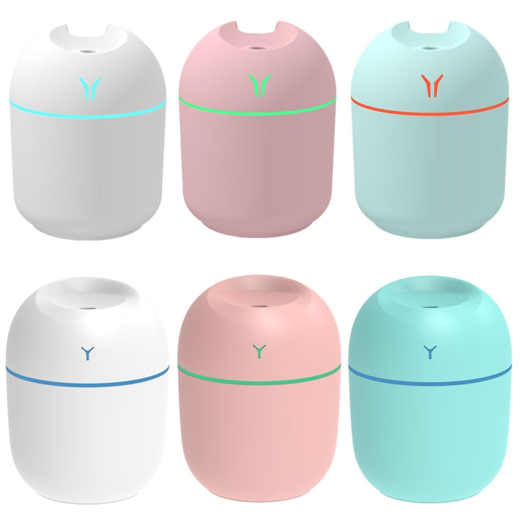 USB Mini Desktop Colorful Night Light Car Humidifier, Spec: 220ml (Y2-Pink) - free shipping - PMC TechLife - Order now!