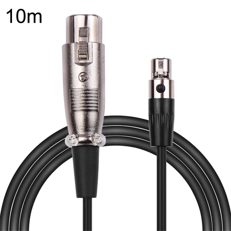 Xlrmini Caron Female To Mini Female Balancing Cable For 48V Sound Card Microphone Audio Cable, Length: 10m - Microphone Audio Cable & Connector by PMC Jewellery | Online Shopping South Africa | PMC Jewellery | Buy Now Pay Later Mobicred