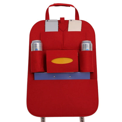 Car Multifunctional Seat Back Storage Hanging Bag, Size: 40x56cm(Red) - Stowing Tidying by PMC Jewellery | Online Shopping South Africa | PMC Jewellery | Buy Now Pay Later Mobicred