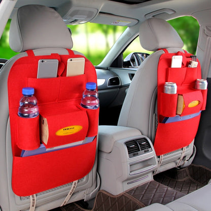 Car Multifunctional Seat Back Storage Hanging Bag, Size: 40x56cm(Red) - Stowing Tidying by PMC Jewellery | Online Shopping South Africa | PMC Jewellery | Buy Now Pay Later Mobicred