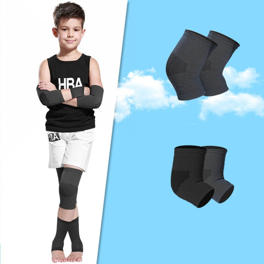 N1033 Child Football Equipment Basketball Sports Protectors, Color: Black 4 In 1(S) - Sports Safety by PMC Jewellery | Online Shopping South Africa | PMC Jewellery | Buy Now Pay Later Mobicred