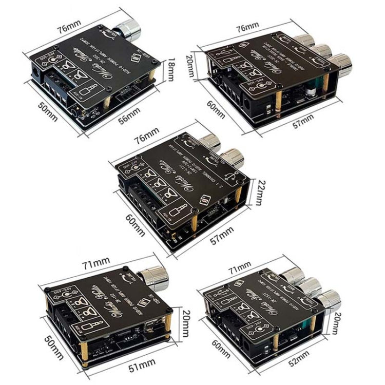 ZK-152 Mini Bluetooth 5.1 Receiving Audio Module With Power Amplifier Digital D Stereo Dual Channel - Breadboard / Amplifier Board by PMC TechLife | Online Shopping South Africa | PMC TechLife | Buy Now Pay Later Mobicred
