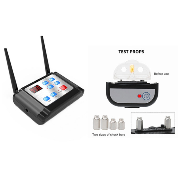 Outdoor Wireless Electronic Pet Fence Night Reflective Collar, Specification: One for One(EU Plug) - Training Aids by PMC TechLife | Online Shopping South Africa | PMC TechLife | Buy Now Pay Later Mobicred