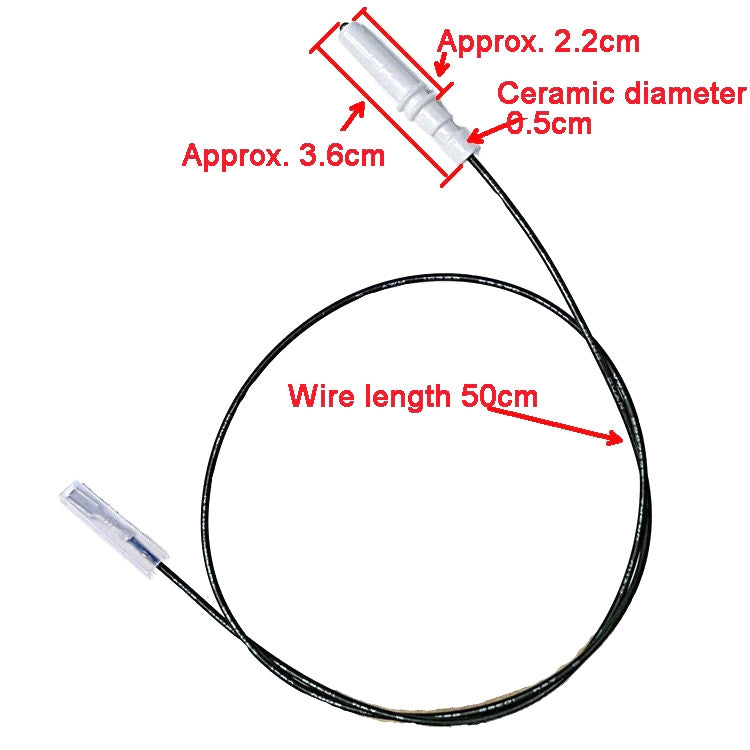 Universal Gas Stove Push Button Igniter Ceramic Igniter Spark Plug - Replacement Accessories by PMC TechLife | Online Shopping South Africa | PMC TechLife