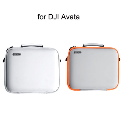 For DJI Avata CYNOVA C-ACC-001 Portable Lightweight Shoulder Handed Waterproof Storage Bag(Gray Orange) -  by CYNOVA | Online Shopping South Africa | PMC Jewellery | Buy Now Pay Later Mobicred