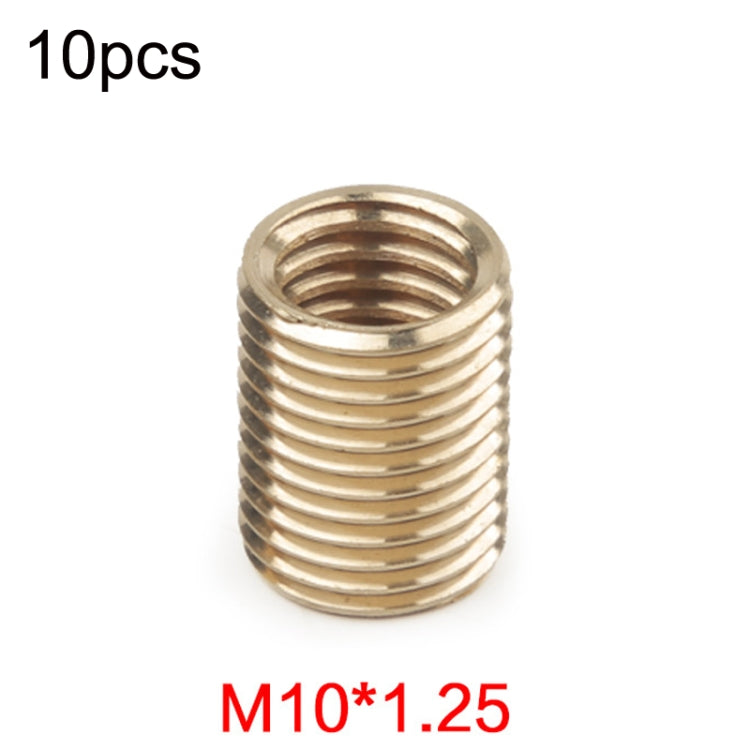 10pcs Gear Shifter Adapter Gear Shifter Connector Nut, Style: B Model M10x1.25 - Shift Knob by PMC Jewellery | Online Shopping South Africa | PMC Jewellery | Buy Now Pay Later Mobicred