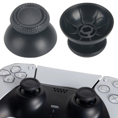 For PS5 Gamepad Controllers 10pcs Replacement Joystick Cap(Black) - PS5 Spare Parts by PMC Jewellery | Online Shopping South Africa | PMC Jewellery