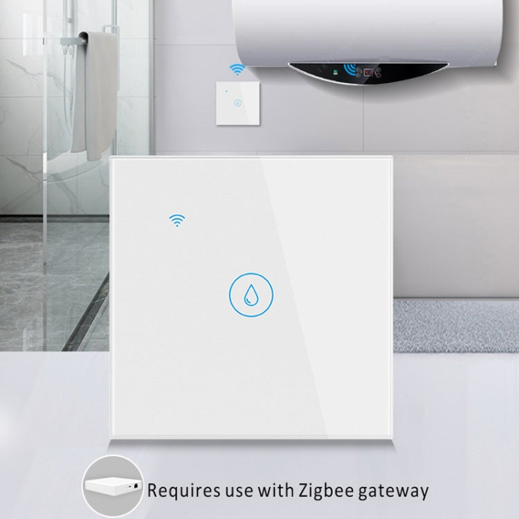 WIFI 20A Water Heater Switch White High Power Time Voice Control EU Plug - Smart Switch by PMC Jewellery | Online Shopping South Africa | PMC Jewellery | Buy Now Pay Later Mobicred