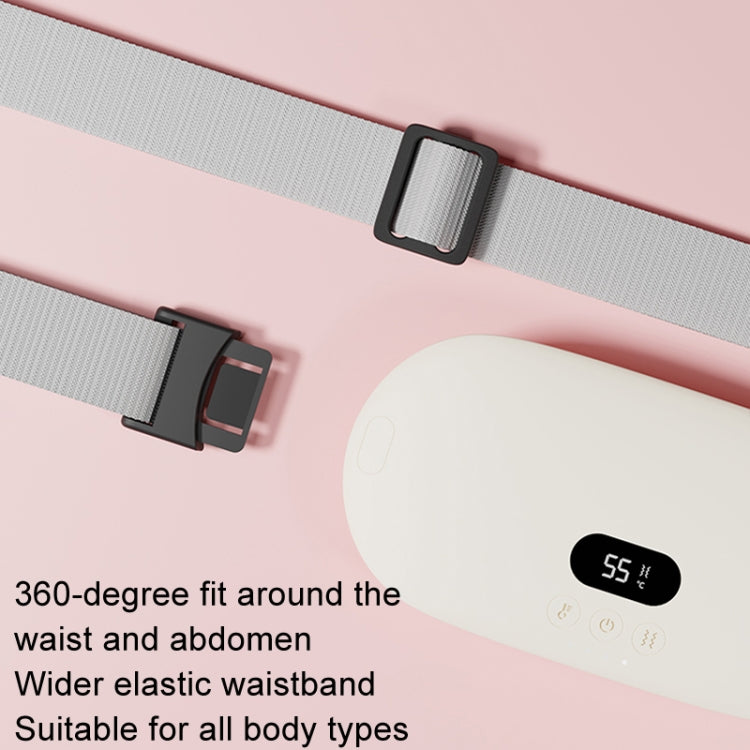 2000mAh Intelligent Massage Warming Belt Digital Electric Abdominal and Waist Massager(Pink) - free shipping - PMC TechLife - Order now!