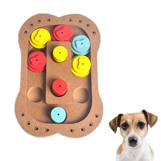 Pet Dog Feeding Multifunctional Educational Wooden Toy, Color: Bone Type - Wooden Toys by PMC Jewellery | Online Shopping South Africa | PMC Jewellery | Buy Now Pay Later Mobicred