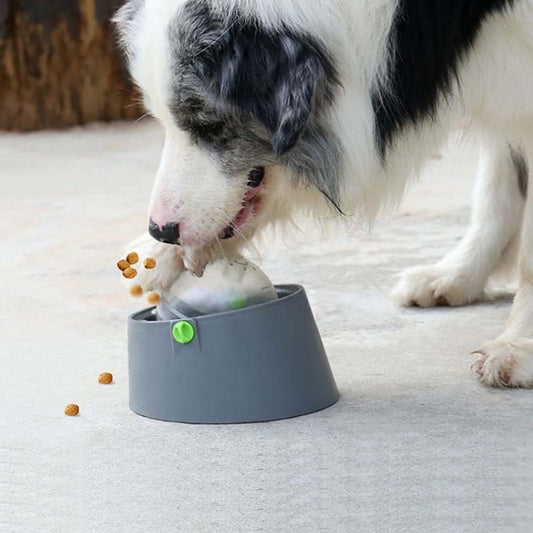 Multi-functional Card Dog Cage Licking Plate Suction Cup Dog Feeder, Specification: Bowl+Ball - Food Bowls by PMC Jewellery | Online Shopping South Africa | PMC Jewellery | Buy Now Pay Later Mobicred