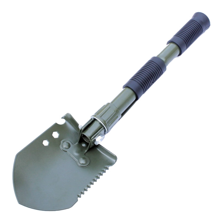Multifunctional Thickened Double Grip Shovel Outdoor Camping Folding Shovel(Green) - Emergency Tools by PMC TechLife | Online Shopping South Africa | PMC TechLife | Buy Now Pay Later Mobicred