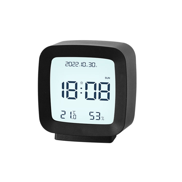 2286 Mini Multifunctional Calendar Alarm Clock Bedside Temperature and Humidity Clock(Black) - Alarm Clocks by PMc TechLife | Online Shopping South Africa | PMc TechLife | Buy Now Pay Later Mobicred