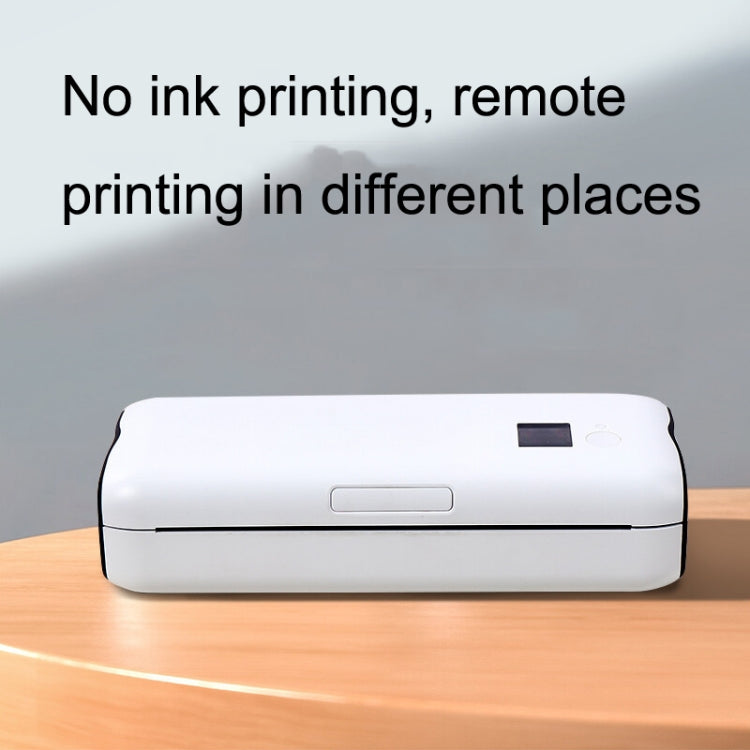 Home Small Phone Office Wireless Wrong Question Paper Student Portable Thermal Printer, Style: Bluetooth Edition+50pcs A4 Paper - Receipt Printers by PMC Jewellery | Online Shopping South Africa | PMC Jewellery | Buy Now Pay Later Mobicred