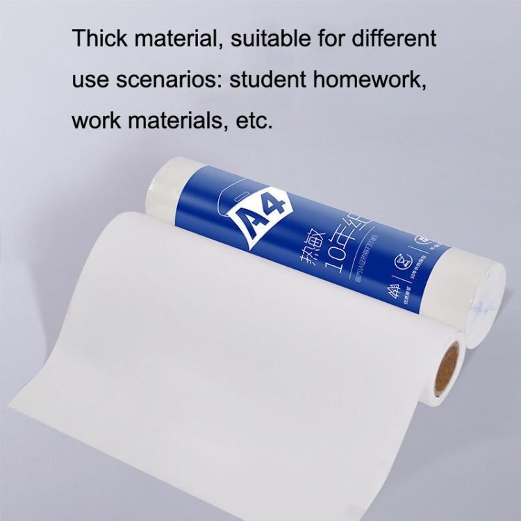 Home Small Phone Office Wireless Wrong Question Paper Student Portable Thermal Printer, Style: Bluetooth Edition+50pcs A4 Paper - Receipt Printers by PMC Jewellery | Online Shopping South Africa | PMC Jewellery | Buy Now Pay Later Mobicred