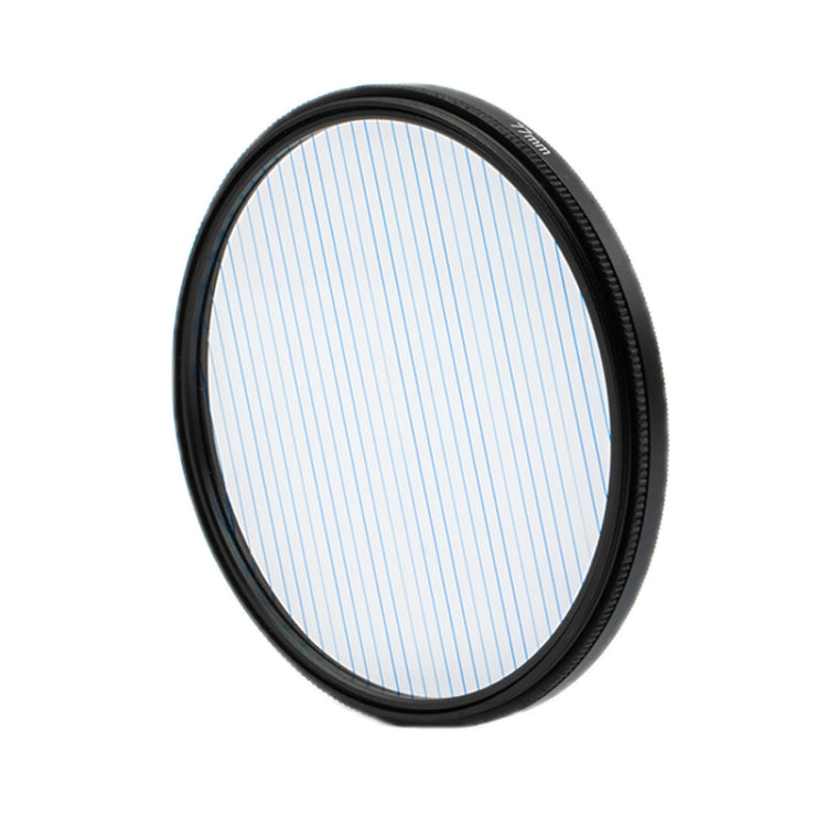 77mm+Blue Photography Brushed Widescreen Movie Special Effects Camera Filter - Other Filter by PMC TechLife | Online Shopping South Africa | PMC TechLife | Buy Now Pay Later Mobicred
