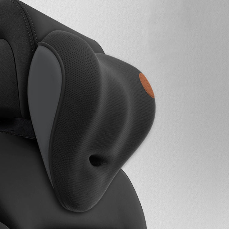 SR-21 Car Lumbar Cushion Headrest Seat Memory Foam Accessories, Style: Ordinary Headrest (Black) - Seat Accessories by PMC TechLife | Online Shopping South Africa | PMC TechLife | Buy Now Pay Later Mobicred