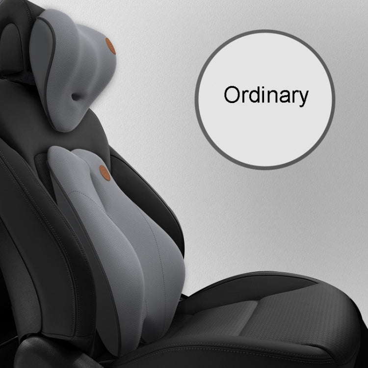 SR-21 Car Lumbar Cushion Headrest Seat Memory Foam Accessories, Style: Ordinary Headrest (Gray) - Seat Accessories by PMC TechLife | Online Shopping South Africa | PMC TechLife | Buy Now Pay Later Mobicred