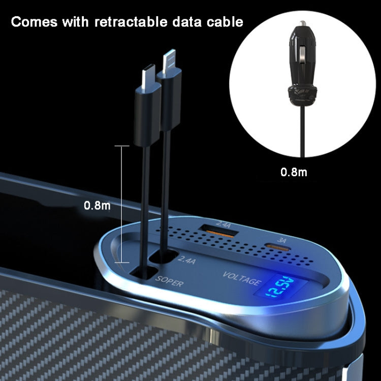 Vehicle Seat Gap Storage Box Organizer Front Seat Console Side Pocket ,Spec: No Wireless Charging Upgrade Wire - Stowing Tidying by PMC TechLife | Online Shopping South Africa | PMC TechLife | Buy Now Pay Later Mobicred