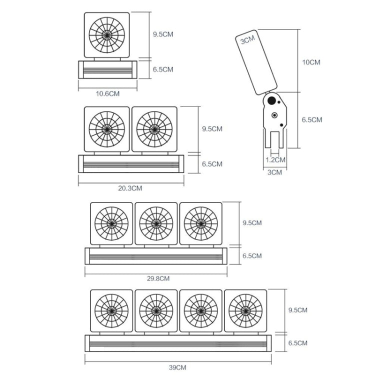 Fish Tank Cooling Fan Cooling Silent Aquarium Fan, Specification: 1 Head UK Plug - Fish Tanks & Accessories by PMC TechLife | Online Shopping South Africa | PMC TechLife | Buy Now Pay Later Mobicred