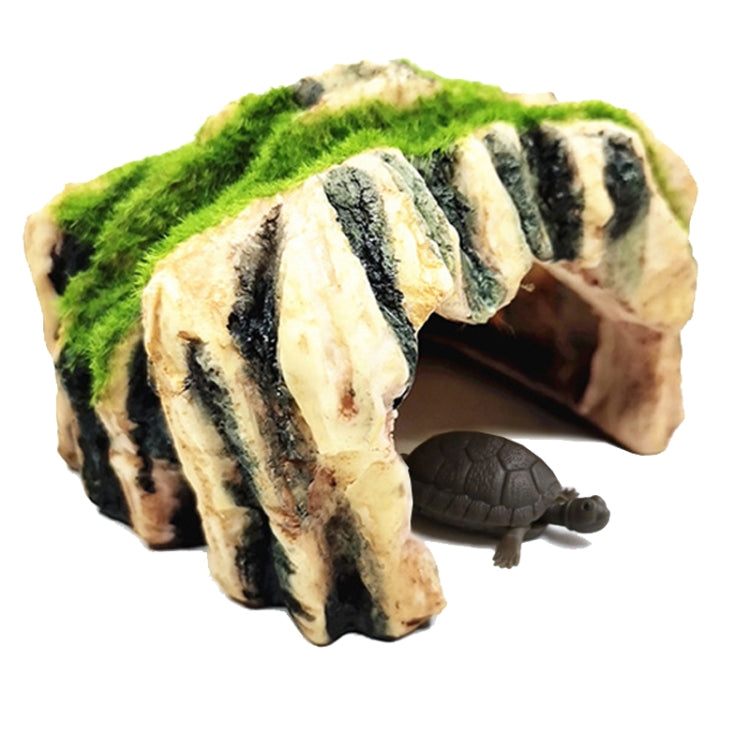 GT46 Flocked Caple Box Turtle Hiding Nest Moss Cave Turtle Cave Sunbed - Reptile Supplies by PMC TechLife | Online Shopping South Africa | PMC TechLife | Buy Now Pay Later Mobicred