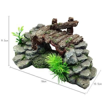 GT149 Resin Turtle Sunbed Climbing Table Stump Hideaway House Sunback Table - Reptile Supplies by PMC Jewellery | Online Shopping South Africa | PMC Jewellery