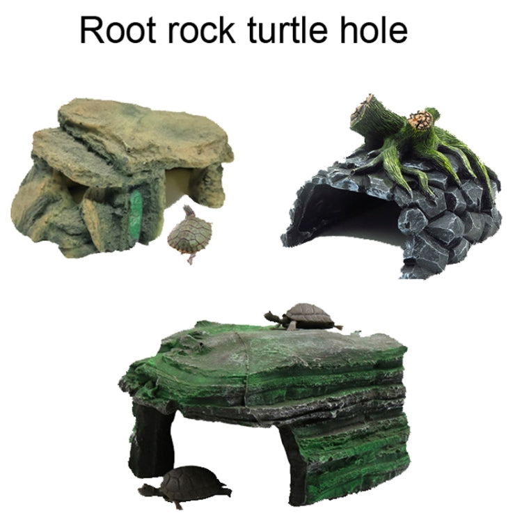 GT149 Resin Turtle Sunbed Climbing Table Stump Hideaway House Sunback Table - Reptile Supplies by PMC TechLife | Online Shopping South Africa | PMC TechLife