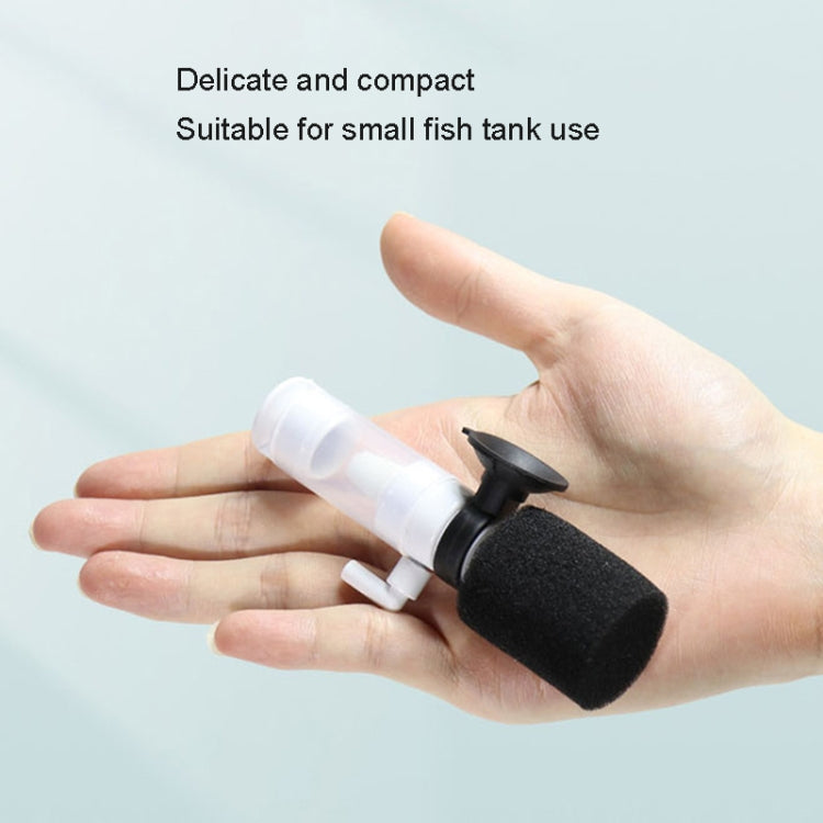 MB-201 Small Fish Tank Aquarium Mini Pneumatic Filter Oxygenator - Air Pumps by PMC TechLife | Online Shopping South Africa | PMC TechLife