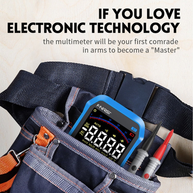 FNIRSI S1 Digital High Precision Fully Automatic Digital Multimeter(Blue) - free shipping - PMC TechLife - Order now!