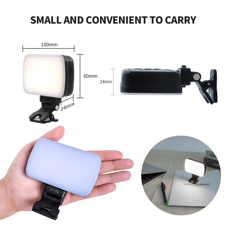 BL01 Rechargeable Video Conference Lighting With Three Color Temperature Stepless Dimming - Selfie Light by PMC Jewellery | Online Shopping South Africa | PMC Jewellery | Buy Now Pay Later Mobicred