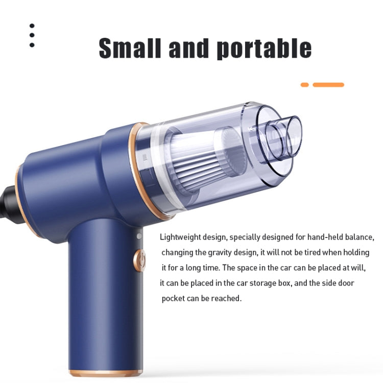 Small Wireless Charging Car Vacuum Cleaner Handheld High Power Vacuum Cleaner, Sort by color: 117CD-White - Vacuum Cleaner by PMC TechLife | Online Shopping South Africa | PMC TechLife | Buy Now Pay Later Mobicred