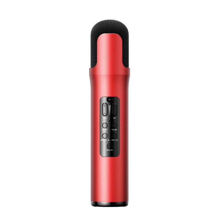 K8 Live Sound Card Microphone Mobile Phone Wireless Bluetooth Speaker(Red) - Microphone by PMC Jewellery | Online Shopping South Africa | PMC Jewellery | Buy Now Pay Later Mobicred