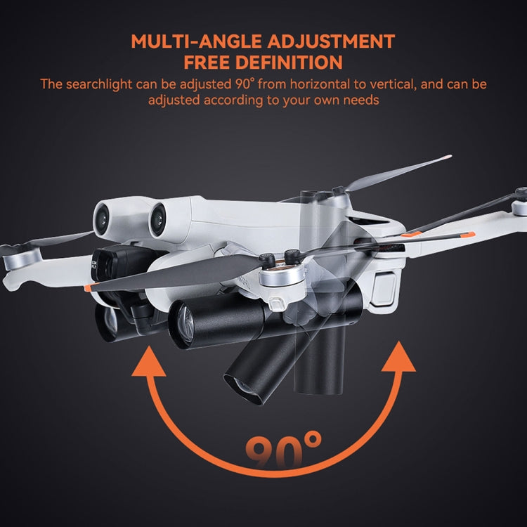 For DJI Mini 3 Pro RCSTQ  Dual Flashlight Arm Searchlight Without Increase Tripod - Others by RCSTQ | Online Shopping South Africa | PMC Jewellery | Buy Now Pay Later Mobicred