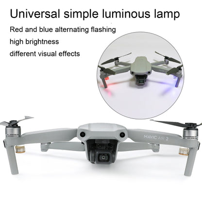 RCSTQ 2pcs Universal Flash Flashing Night Light Drone Accessory - Others by RCSTQ | Online Shopping South Africa | PMC Jewellery | Buy Now Pay Later Mobicred