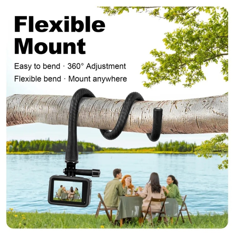 TELESIN Flexible Mount Bracket Octopus Tripod For Mini Action Camera and Mobile Phone,Spec: Only Bracket - Holder by TELESIN | Online Shopping South Africa | PMC TechLife