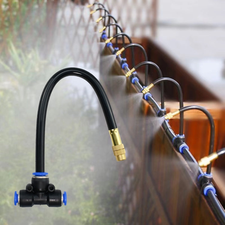 5m Kit Brass Misting Nozzles Bend Arbitrarily Atomized Sprayer Garden Irrigation - Watering & Irrigation by PMc TechLife | Online Shopping South Africa | PMc TechLife | Buy Now Pay Later Mobicred