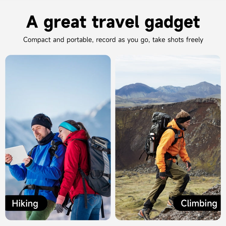 TELESIN 360 Degree Rotation Magnetic Backpack Clip Clamp Mount For Action Camera - Backpack Clip by TELESIN | Online Shopping South Africa | PMC TechLife | Buy Now Pay Later Mobicred