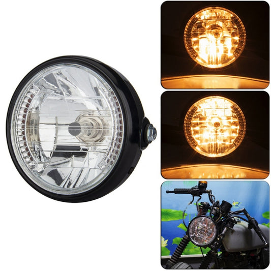 Motorcycle 7 Inch LED Headlight Angel Ring With Steering Function(No Bracket) - Headlights by PMC Jewellery | Online Shopping South Africa | PMC Jewellery