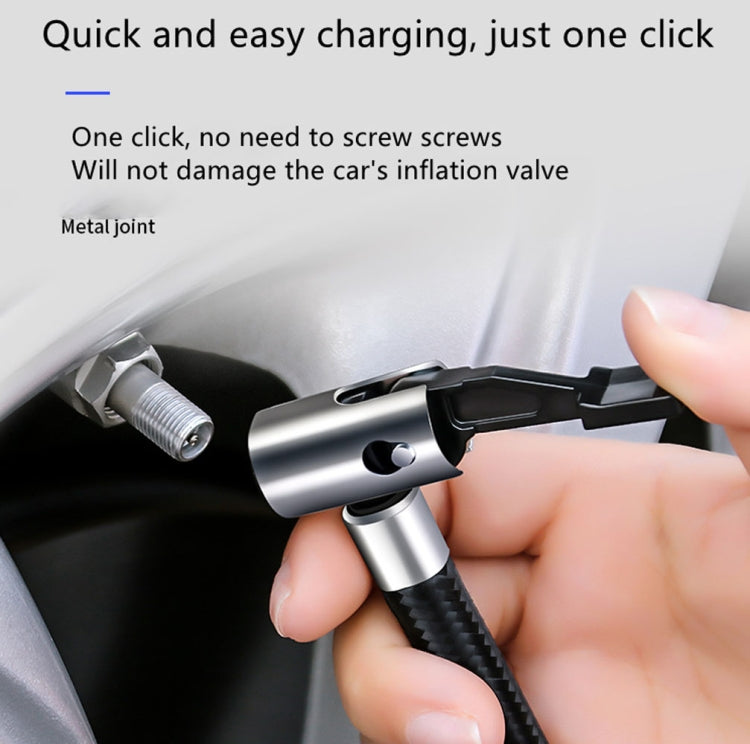 SUITU  ST-818  DC 12V Wired Car Air Pump Tire Inflator With LED Lighting Pointer Model+Toolbox - free shipping - PMC TechLife - Order now!