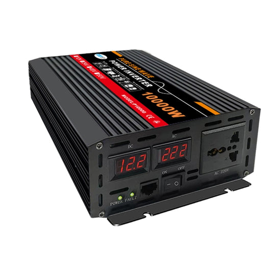 10000W (Actual 1500W) 60V to 220V High Power Car Sine Wave Inverter Power Converter - Pure Sine Wave by PMC Jewellery | Online Shopping South Africa | PMC Jewellery