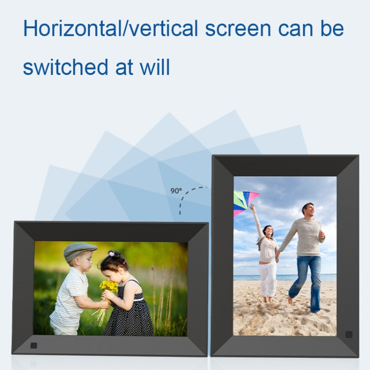 JT101F-C01 10.1-Inch Smart Touch Electronic Photo Frame With Human Sensor Function, US Plug - 11 inch Below by PMC TechLife | Online Shopping South Africa | PMC TechLife | Buy Now Pay Later Mobicred