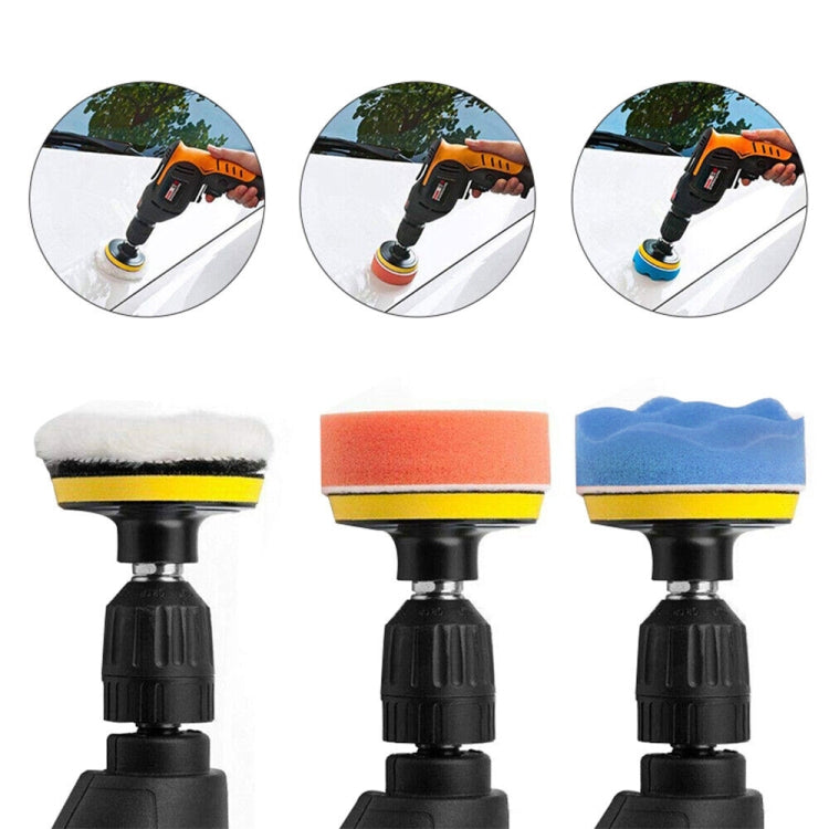 22 In 1 3 Inch Polishing Waxing Pad Sponge Buffing Kit - Polishing Machine & Accessories by PMC TechLife | Online Shopping South Africa | PMC TechLife | Buy Now Pay Later Mobicred