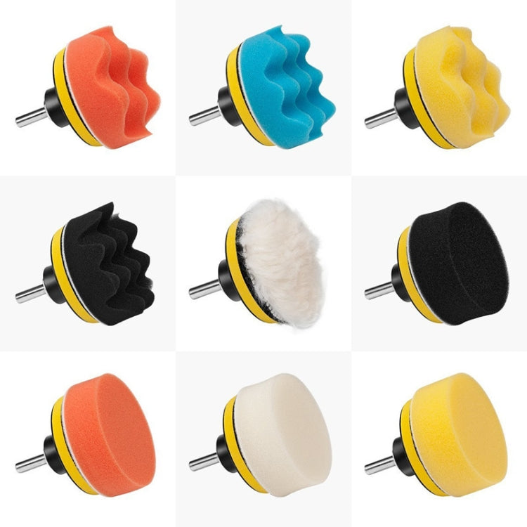 25 In 1 3 Inch Polishing Waxing Pad Sponge Buffing Kit - Polishing Machine & Accessories by PMC TechLife | Online Shopping South Africa | PMC TechLife | Buy Now Pay Later Mobicred